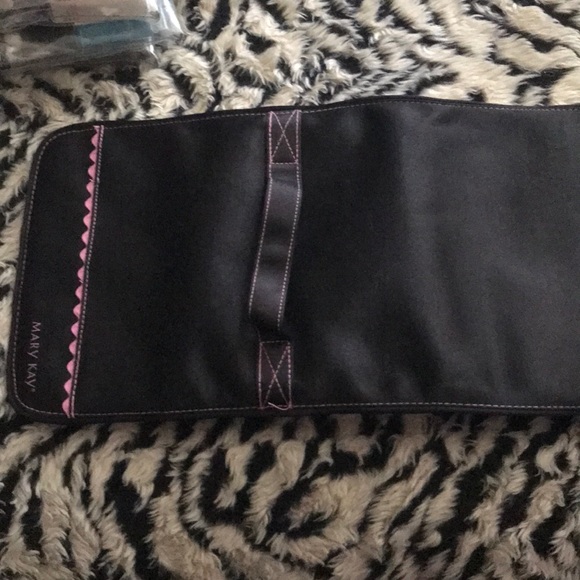 Mary Kay roll up hanging case Black & Pink vintage - Picture 4 of 6